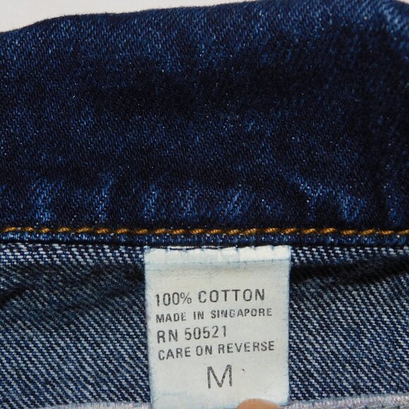 Bon Jour Vintage Demin Jacket Size Medium - Picture 9 of 10